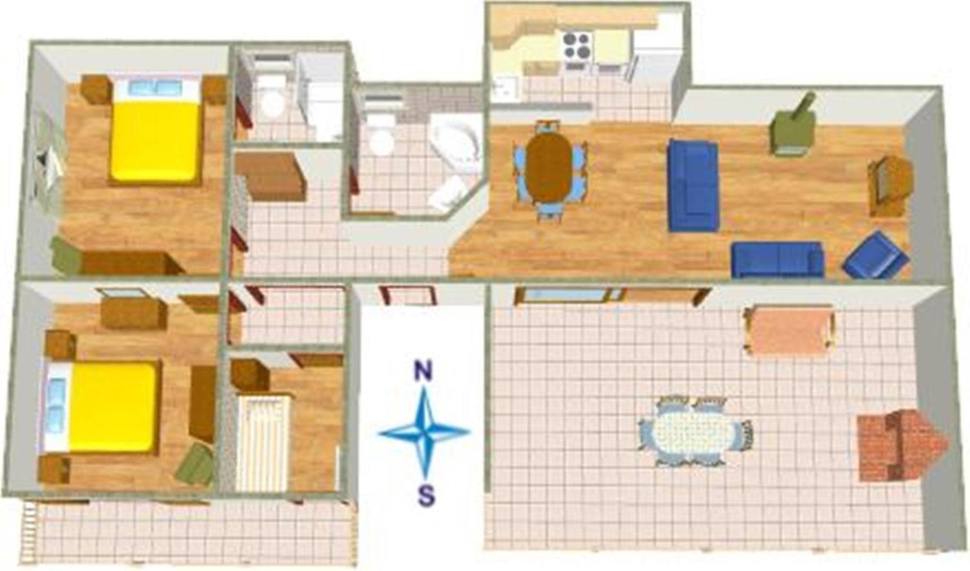 Apartments Zorica Tučepi Habitación foto